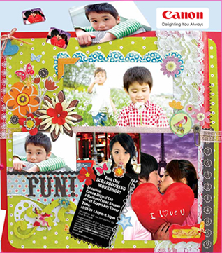 Canon Selphy Series - Scrapbooking