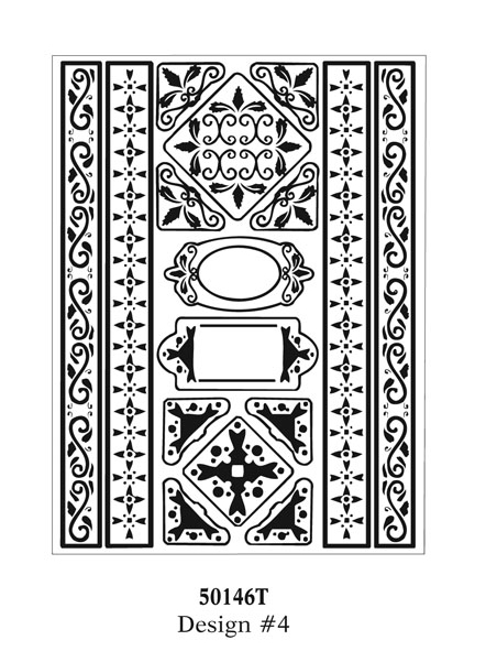 AMACO Metal Accent Sheets Design #4