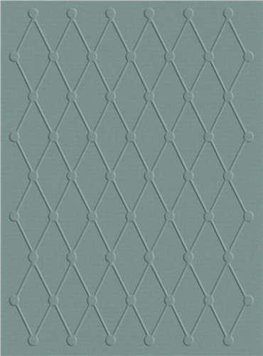 QuicKutz Embossing Folder - Diamonds and Dots