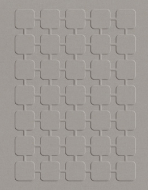 QuicKutz Embossing Folders - Retro Squares