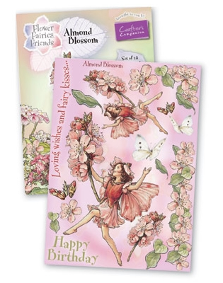 Crafter's Companion - Flower Fairies Rubber Stamp - Almond Blossom