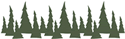 QuicKutz Border Die - Trees
