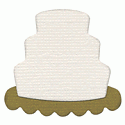 QuicKutz Die - Wedding Cake