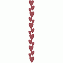 QuicKutz Border Die - Hearts