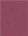 QuicKutz Embossing Folders - Flower Card