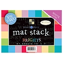 DCWV - MatchMaker Brights Textured Mat Stack 5X7